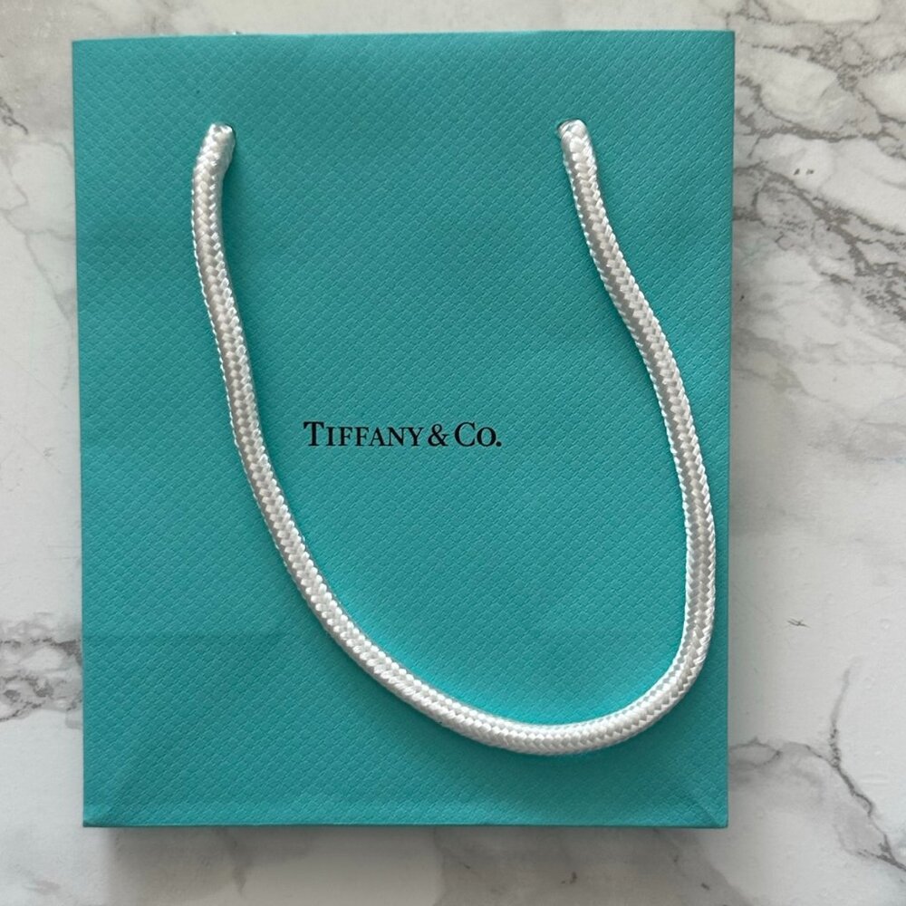 Used. Tiffany & Co Shopping Bag.